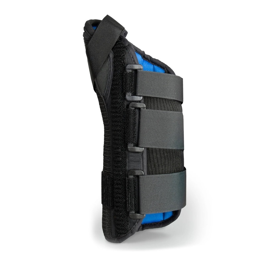 Wrist Splint ComfortForm Palmar Stay, Aluminum/Foam/Lycra, Black, Right Hand XS